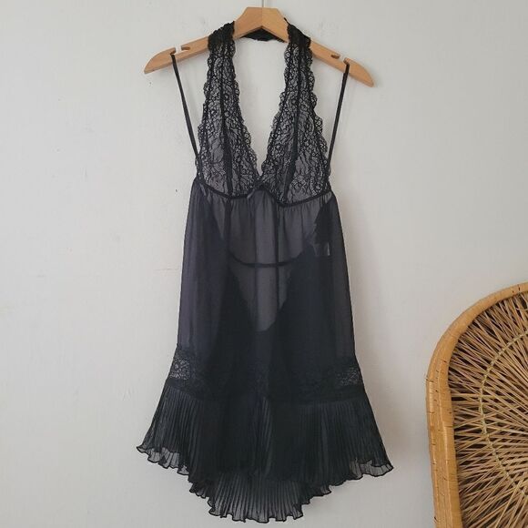 Linea Donatella Black Teddy Lingerie L - Picture 7 of 7